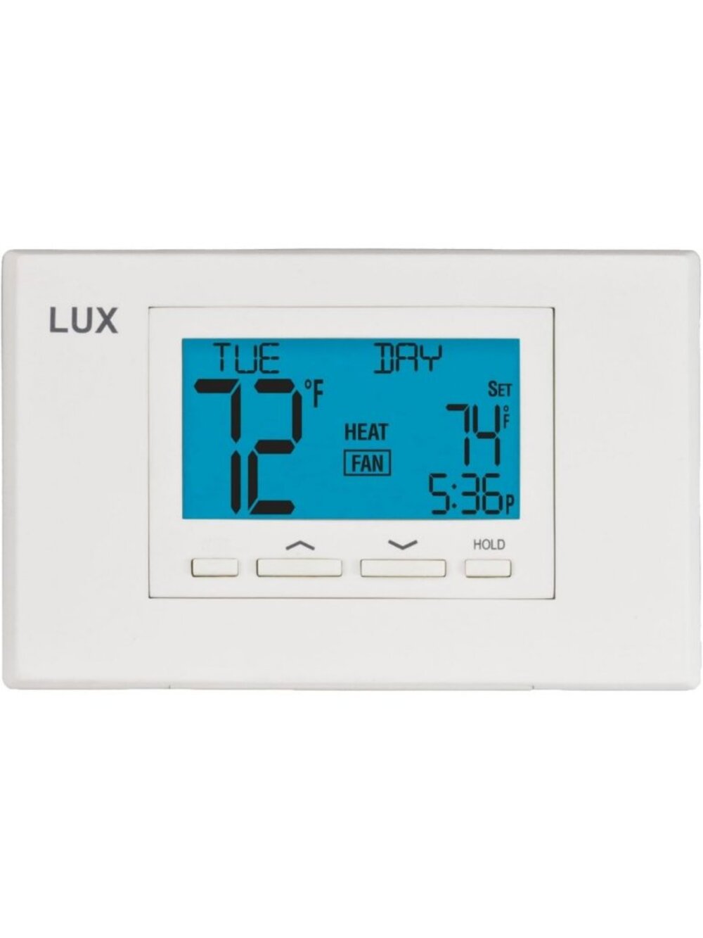 Programmable 7-Day Thermostat for 2 Heat/2 Cool Systems - Energy Efficient